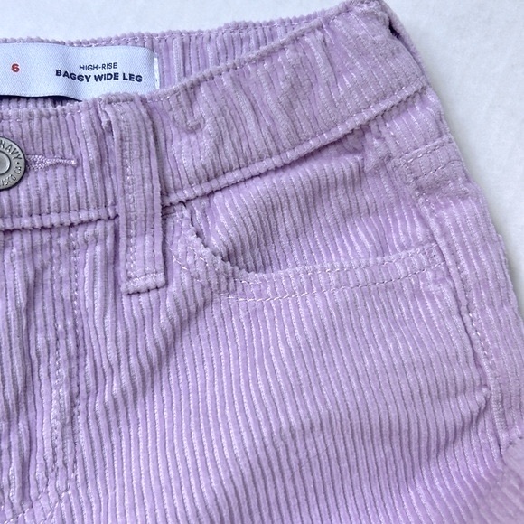 Old Navy Girls High-Waisted Baggy Wide-Leg Corduroy Pants Size 6 - Picture 6 of 12